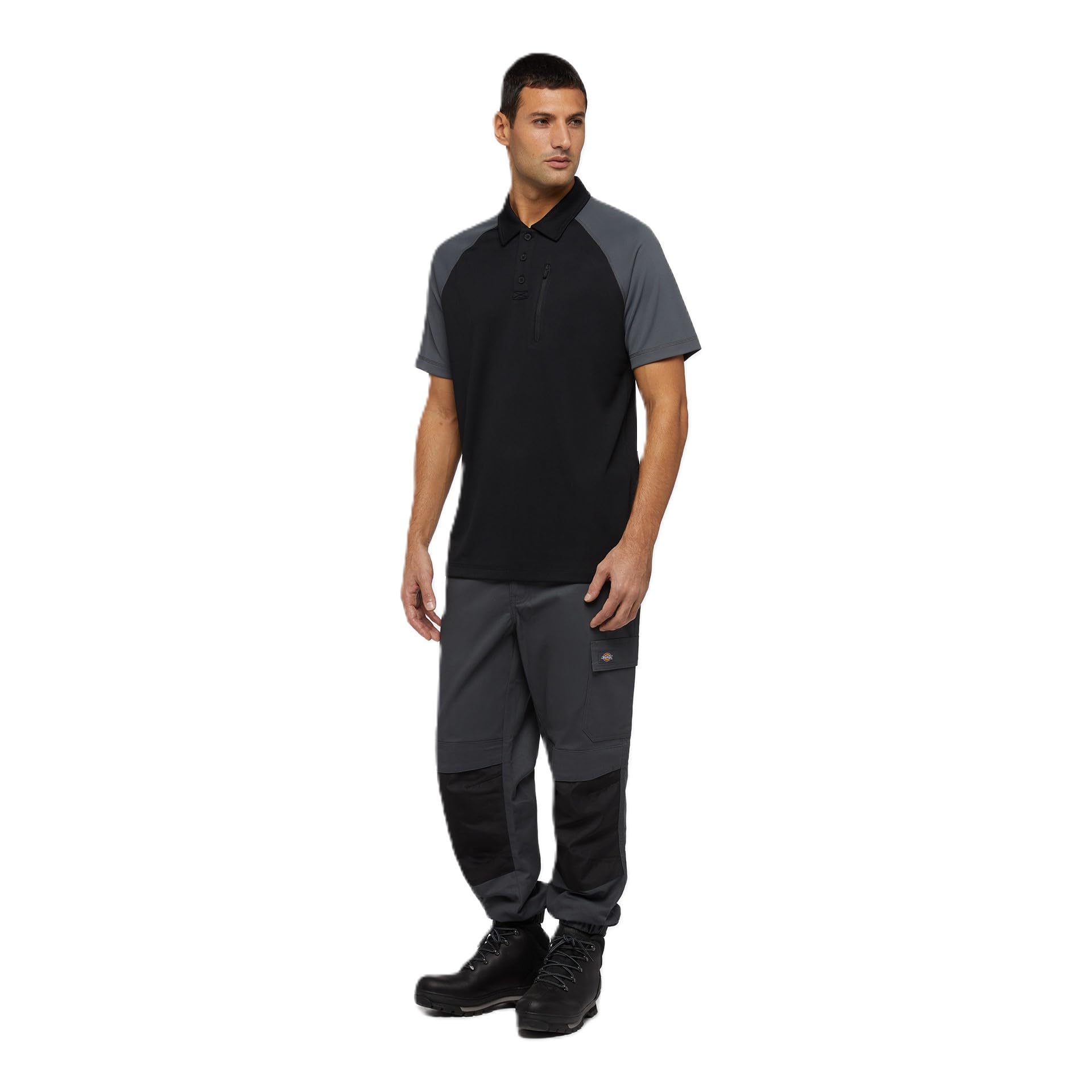 Dickies Men's Cargo Twill Jogger Pants, Charcoal, M