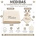 Imagen de mibebestore Pack Manta Bebe Personalizada con Nombre con Doudou Bordado Regalo Personalizado para Recien Nacido Niño o Niña Mantita Minky Suave 80x100cm Dou Dou 25x25 cm Cuna Coche Detalle Tierno