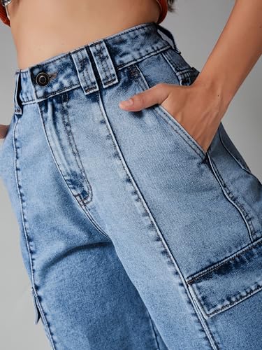 Image of Dolce Crudo High Rise Bootcut Jeans for Women