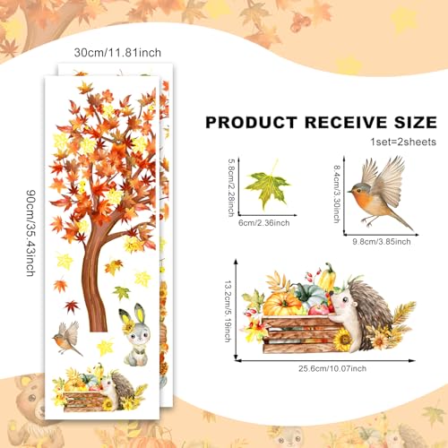 Vinilos Decorativos Árbol Maple de Otoño miniatura 5