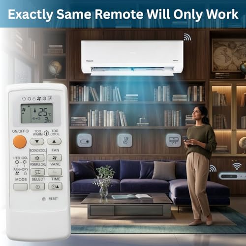Image of Electronic Spices AC Remote | Compatible with Mitsubishi AC (Model AC-122) with AAA Batteries