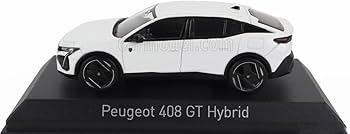 Amazon | ノレブ 1/43 プジョー 408 GT ハイブリッド 2023 ホワイト