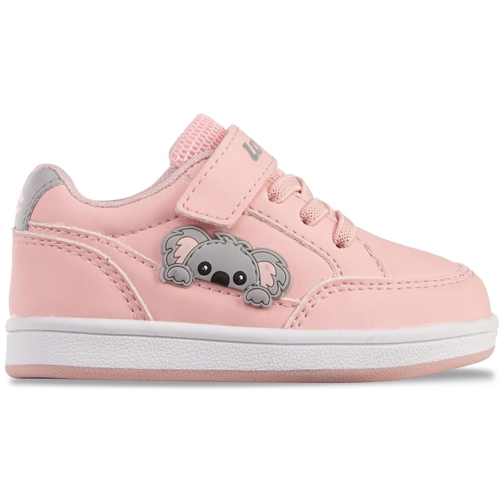 LOTTO Unisex Kid's Animol M Sneaker, Rose Lt Grey, 9.5 UK Child