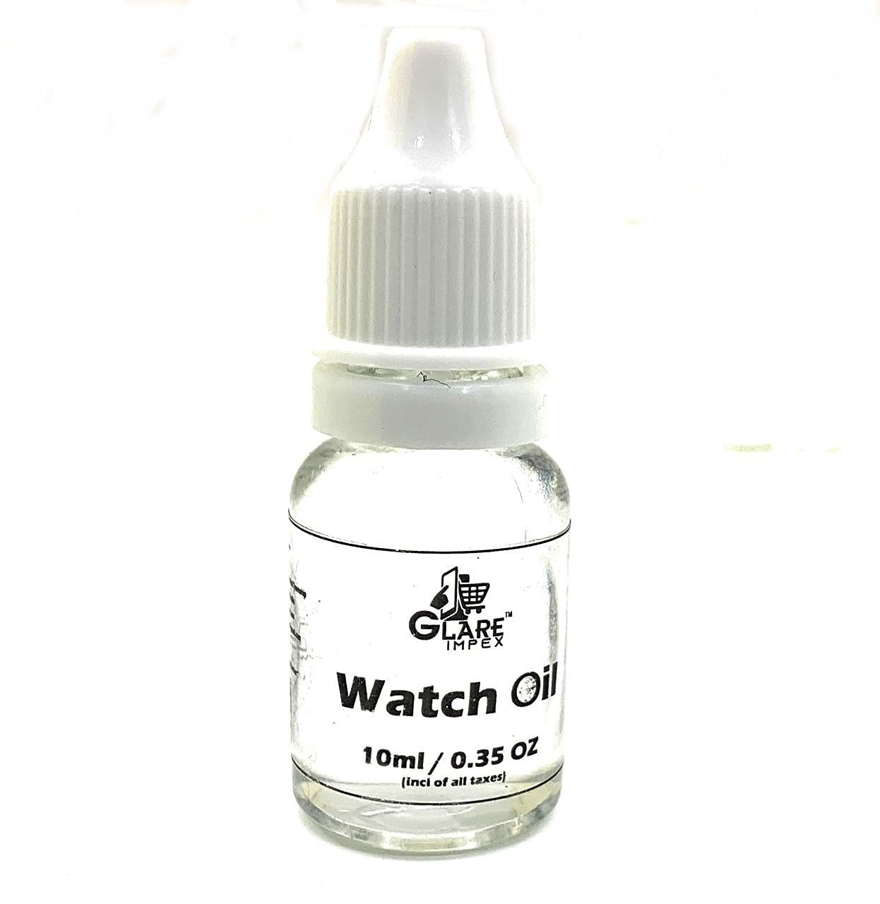 Glare Impex Watch Oil Lubricant - Clear Lube for Chronometers and Wrist Watches Natural Oil - None Spreading - 10 ml (10MLWO) (B09BJXS1DG) Amazon Price History, Amazon Price Tracker