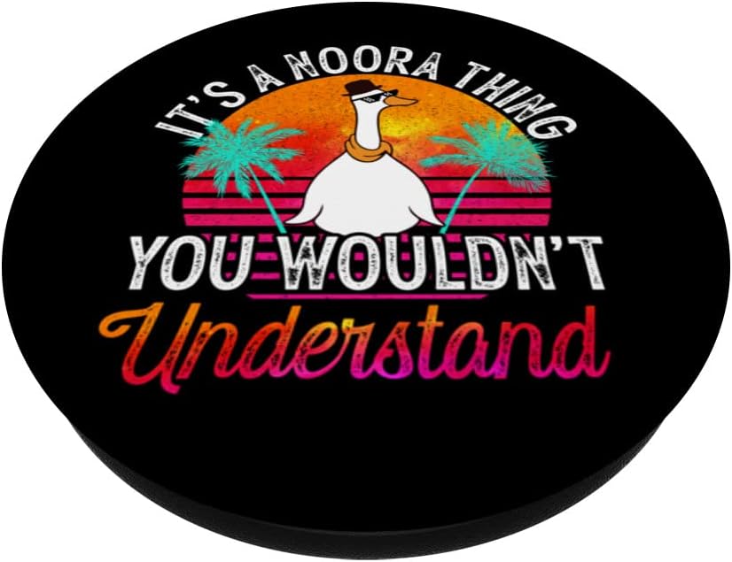 It's A Noora Thing You Wouldn't Understand Funny Noora Name PopSockets Swappable PopGrip image 2