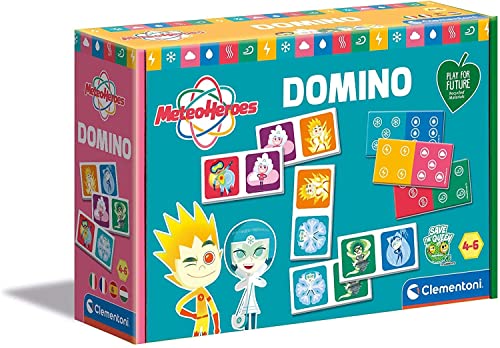 Weather Heroes Logic Domino educativo para niños 4 años miniatura 1