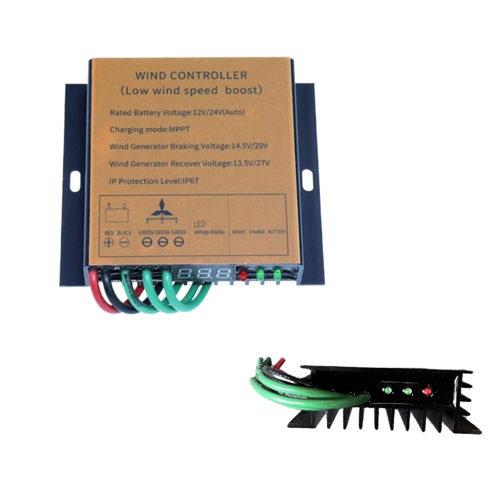 Contrôleur de Charge d'éolienne MPPT 20000W, 12V 24V 48V 220V, générateur d'énergie éolienne à Basse Vitesse, contrôleur d'éolienne à axe Horizontal