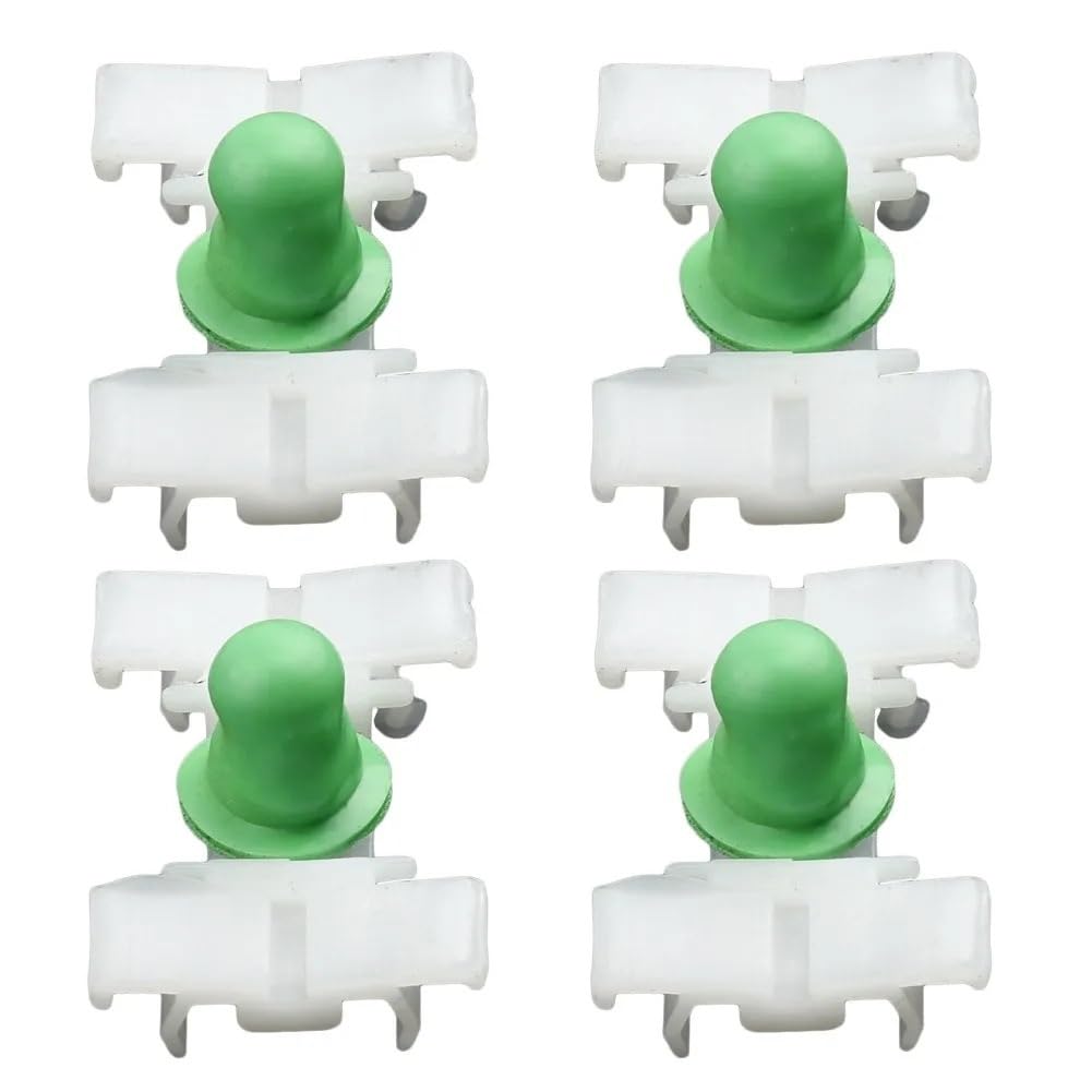 YTQMoreBNZ 20pcs Car Exterior Door And Side Moulding Trim Clips For 93-06 For BMW E36 E46 323 325 328 323 330 White Clips 31x20mm