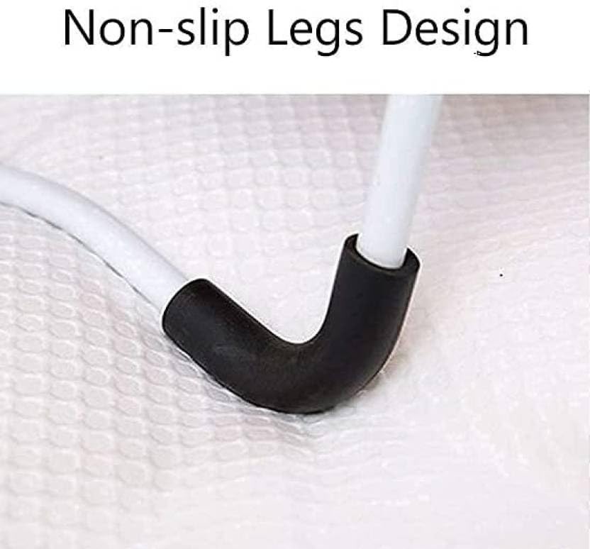 Image of YAJNAS Wooden Multipurpose Foldable Laptop Table with Cup & Tab Holder| Table Holder Study Table, Breakfast Table, Foldable and Portable Table| Color - Marble Dark