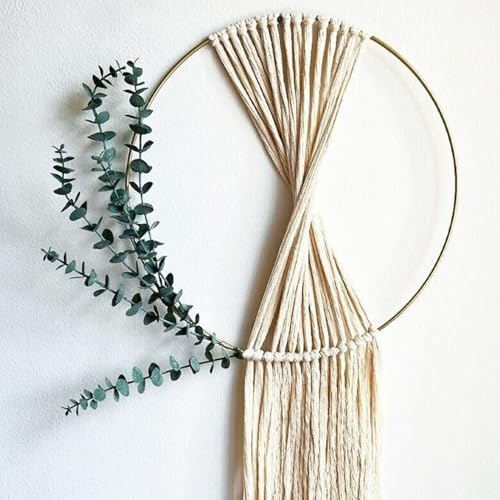 Aros de madera para manualidades: marcos de corona reutilizables para decoración 3