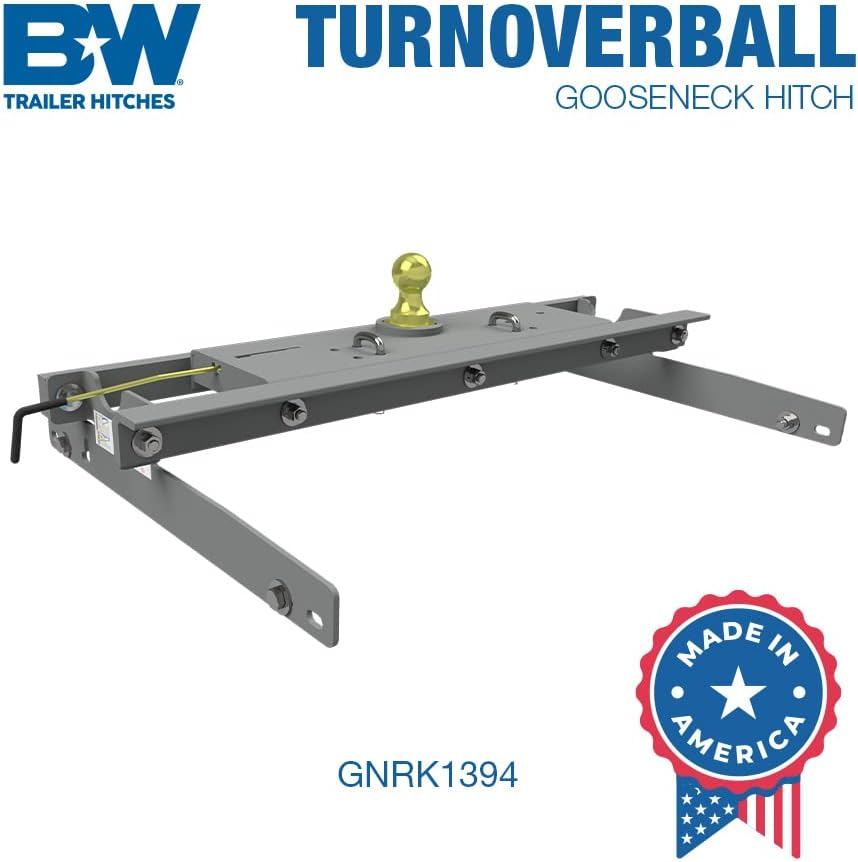 B&W Trailer Hitches Turnoverball Gooseneck Hitch GNRK1394