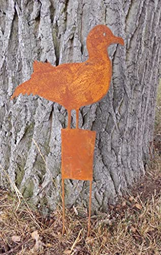 Deko-Impresion Gartenstecker Möwe Beetstecker Gartendeko Eisen...