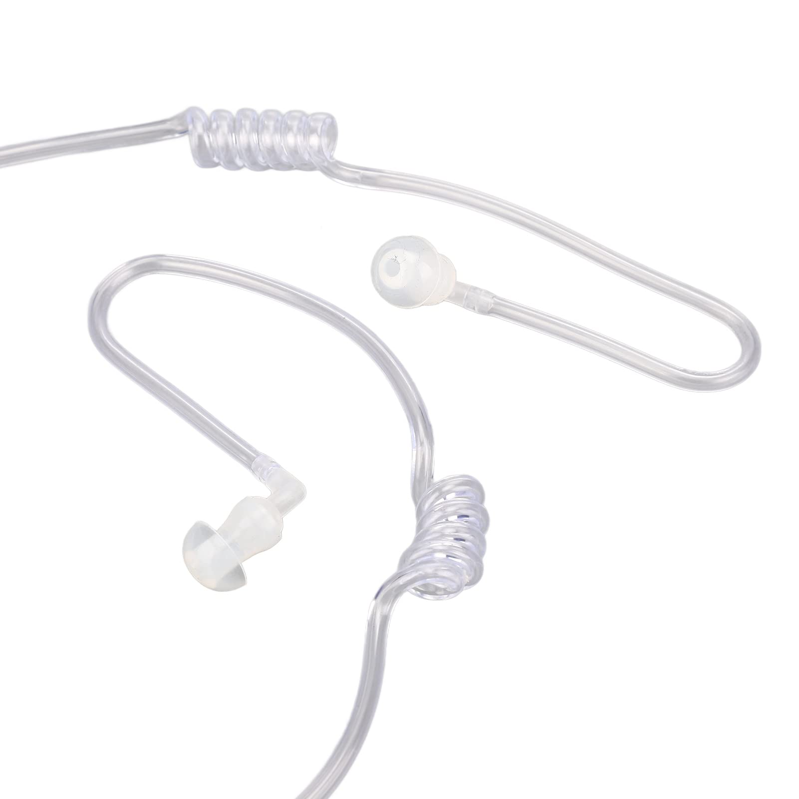 Cuffie Air Tube, Auricolari Bilaterali Air Tube Universali da 3,5 Mm, Cuffie Anti Radiazioni con Cancellazione del Rumore e Suono Premium, per Tablet Laptop Cellulari (Verde)