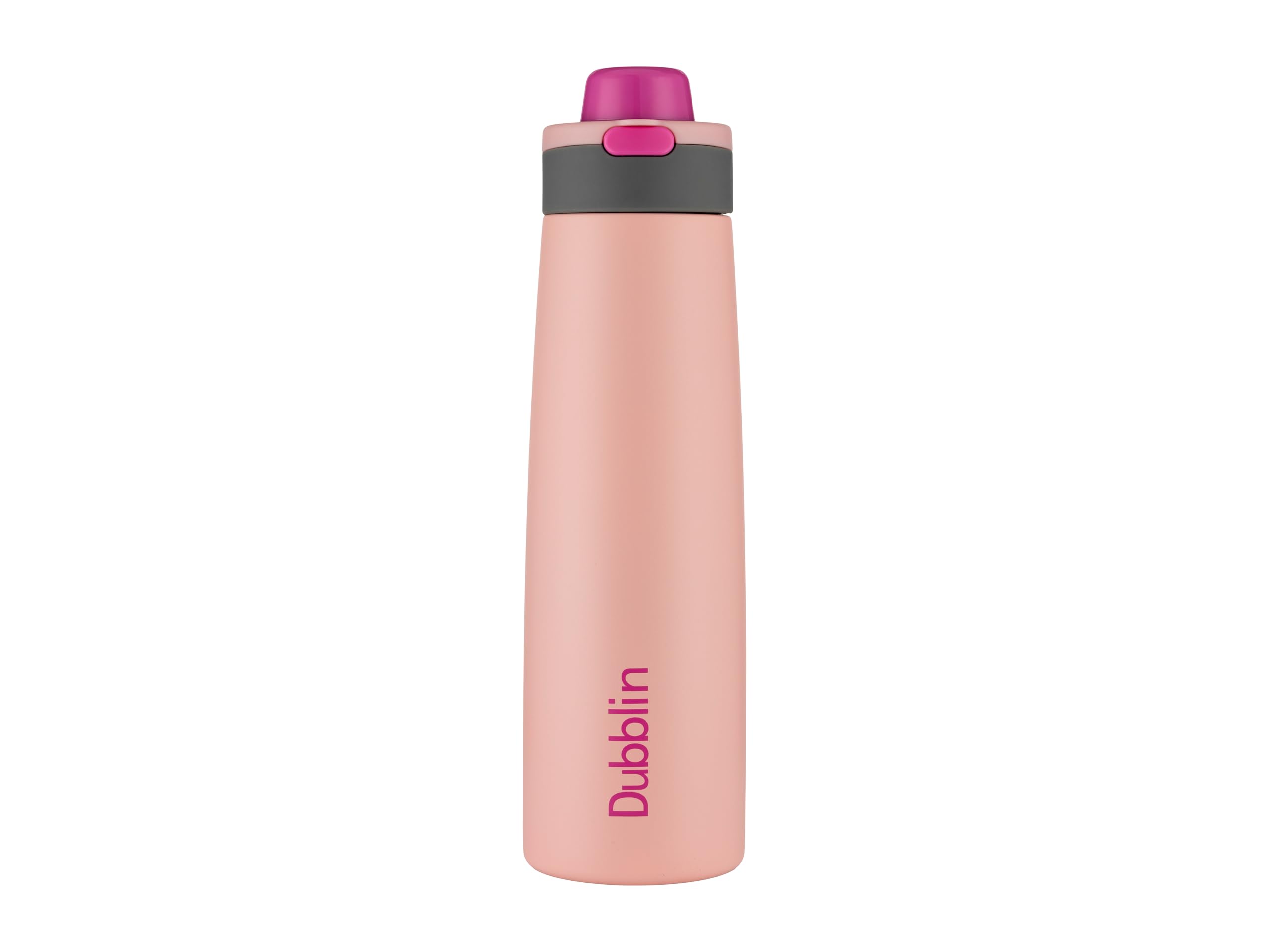 Dublin Ruff & Tuff 1000 ML Double Wall Stainless Steel Water Bottle, Vacuum Insulated Leakproof Sports Bottle (Pink)-image-2