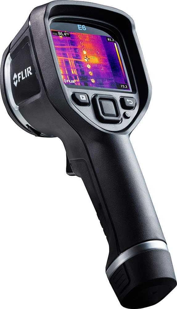 FLIR E6-XT - Handheld Infrared Camera - with Extended Temperature Range, MSX Image Enhancement Technology, Wi-Fi for Instant Data Sharing - (240 x 180) - - 
