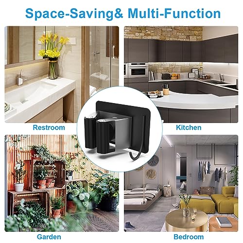 YIDOUJIN Set di 6 Porta Scopa da Parete Porta