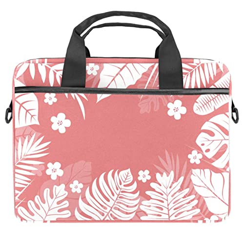 Housse ordinateur portable 13 pouces à bandoulière lavande fleurs roses