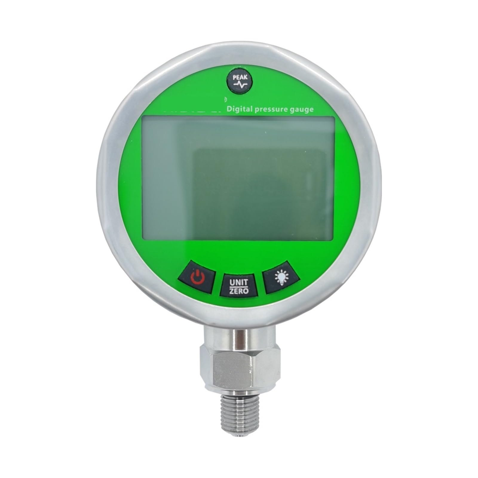 Druckregler, Digitales hydraulisches Manometer, Difs-Siliziumkern-Testmessrät 0–250 bar, 600 bar, 1000 bar, NPT1/4 G1/4, for Gas, Wasser, Öl, langlebig(M20-1.5,0-700bar)