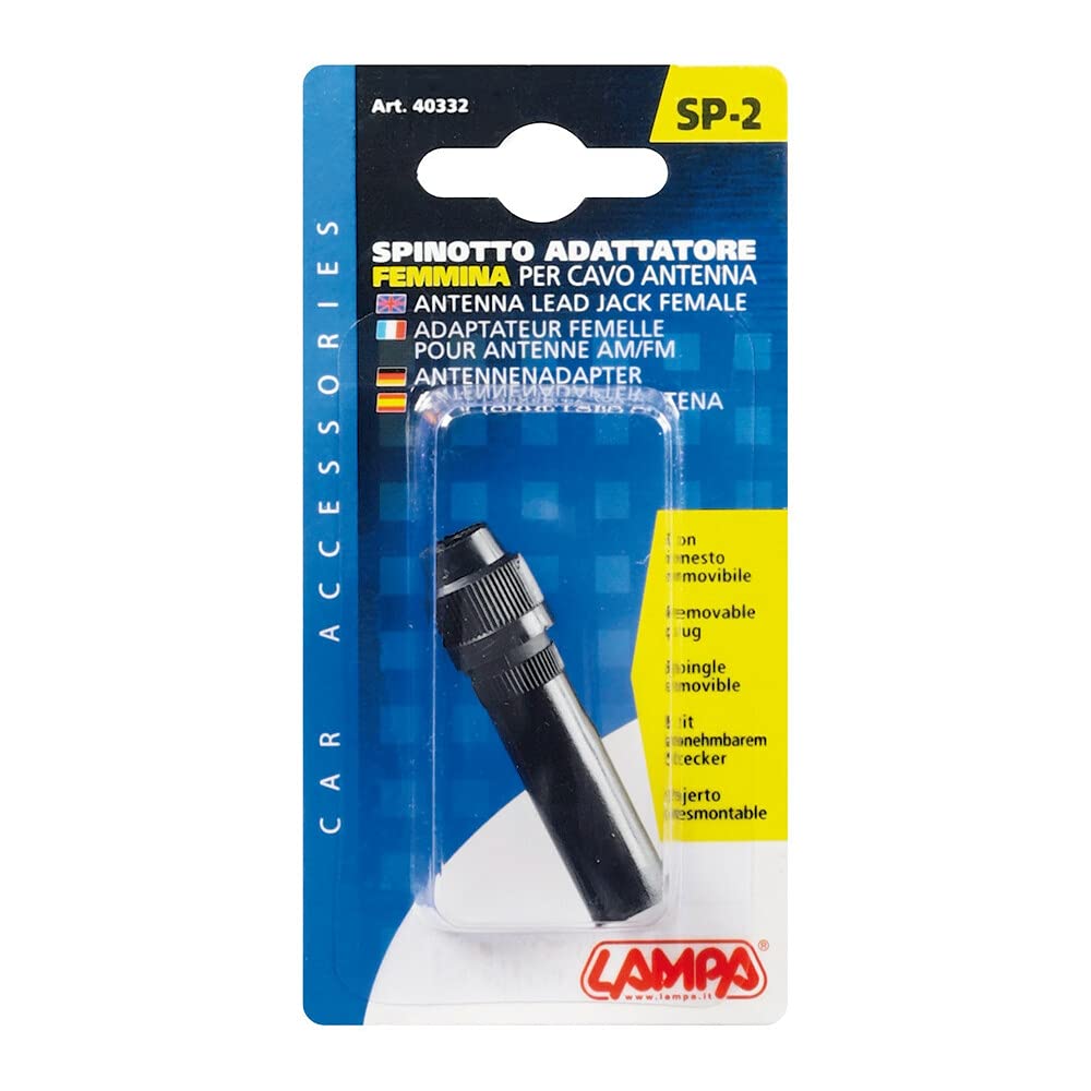 LAMPA 40306 Adattatore Cavo Antenna Auto – Femmina DIN A Fakra Maschio, Lunghezza 19 Cm - 4