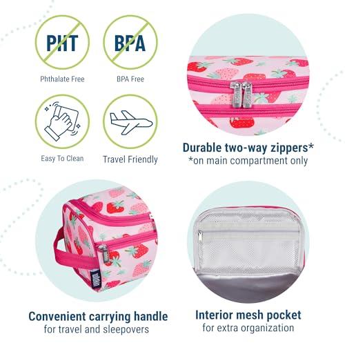 Image of Wildkin Toiletry Bag for Boys and Girls, Ideal for School, Weekend, or Overnight Travel
