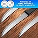 Didarenba Cuchillos carne mesa 12 piezas acero inoxidable 22 cms cuchillo sierra mesa chuletero Imagen de Didarenba Cuchillos carne mesa 12 piezas acero inoxidable 22 cms cuchillo sierra mesa chuletero