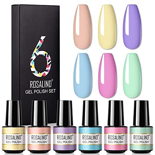 Gel Nagellack Set, Regenbogen Gel Nagellack Set getränkter LED Nagellack, geeignet für Nagelstudio Nageldesign Starter… – Bild 3