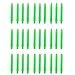 10 sets of 3 (30 Pieces) 2ba Deflectagrip Fluro Neon Green nylon dart shafts Short size 35 mm 1 1/2