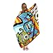 Northwest Monsters Inc Micro Raschel Throw Blanket, 46