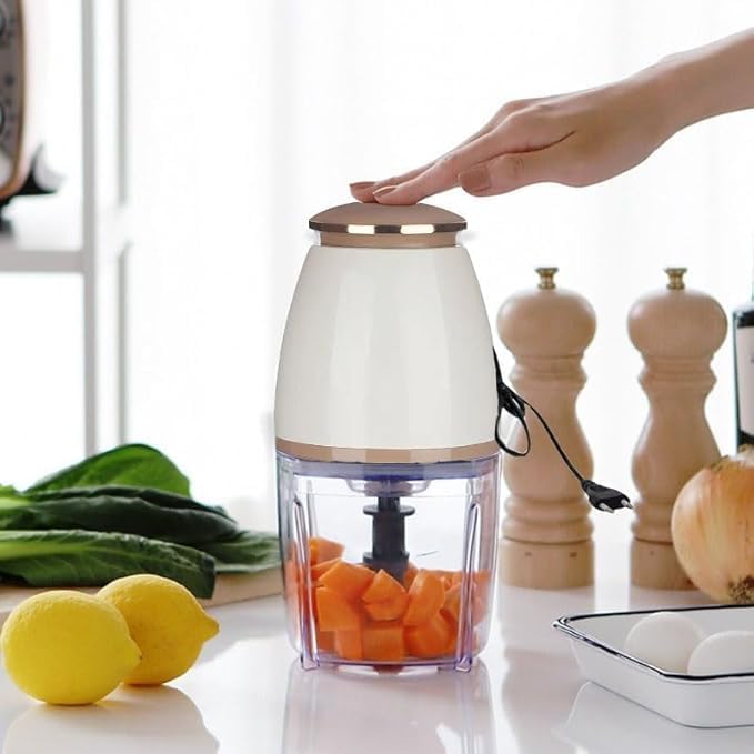Novara Osaka Nutri-Chop 350W Electric Food Chopper | 700ml Baby Food Processor & Meat Mincer | 4 Stainless Steel Blades, Low Noise-picture-17