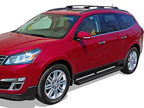 Estribos Acero Inoxidable APS para Chevy Traverse y Buick Enclave miniatura 2