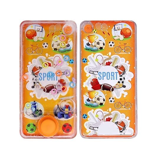 Image of Prime Cute Cartoon Theme Handheld Water Ring Game Water Bubble Ring Toss Toys Ideal Gift for Kids Boys and Girls (Water Game (2Pcs))