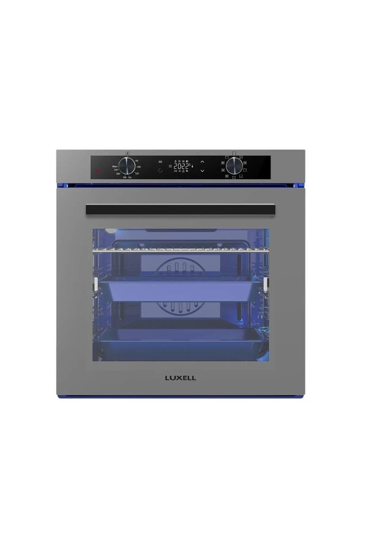 Luxell Gri Platinum Ankastre Firin