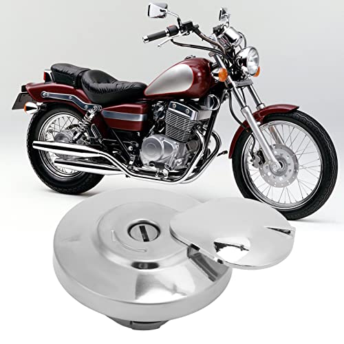 Acouto Fechadura da tampa do tanque de combustível da motocicleta com 2 chaves para CMX250C VF750C V