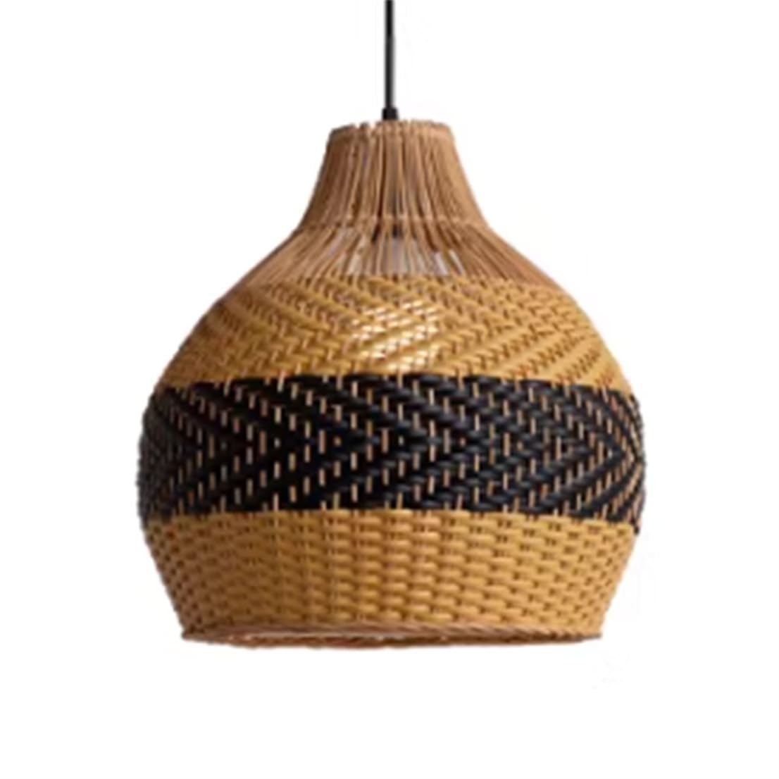 Cwvyknp C Wvyknp White Rattan Light Fixtures Eiling Mount For Kitchen Island, Japanese Style Bedroom Lighting Lampshade Handmade Round Hanging Light Fixtures For Dining Room,Living Room, Hallway, Foyer