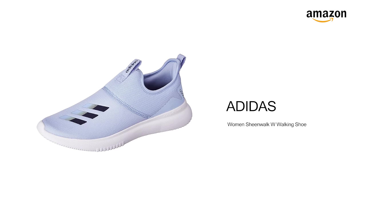 Buy adidas Women Synthetic SheenWalk W Walking Shoe BLUDAW/Conavy