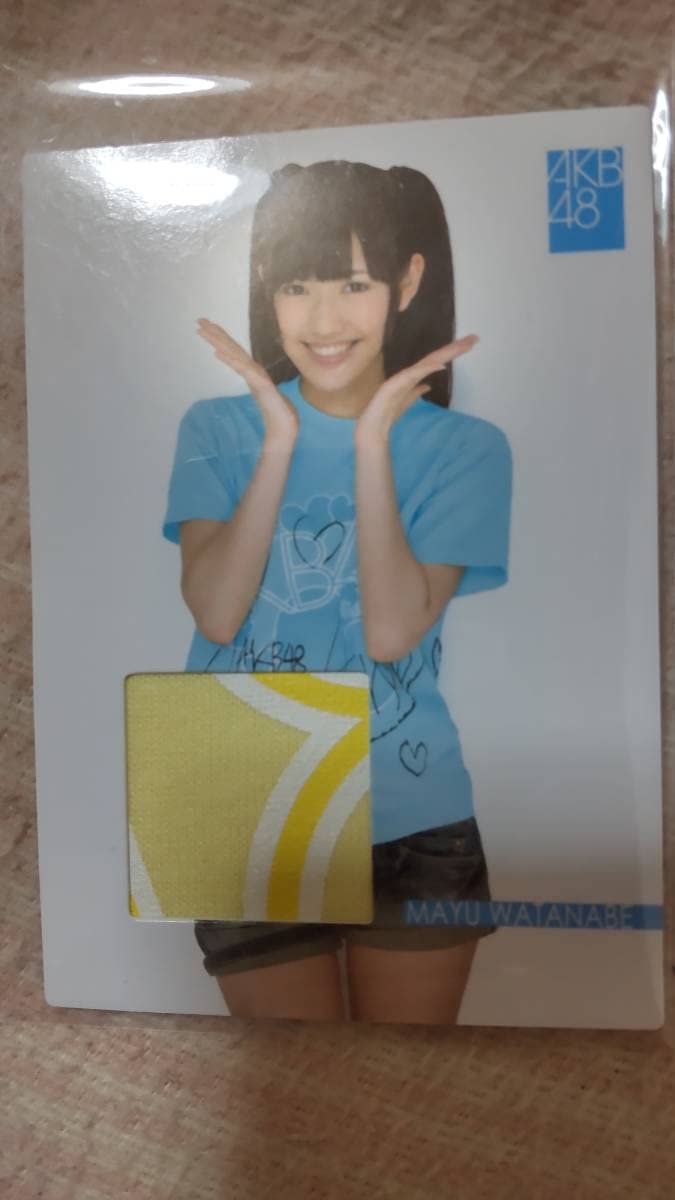 Amazon.co.jp: AKB48 ジャージトレーディングカード 渡辺麻友 075400Y