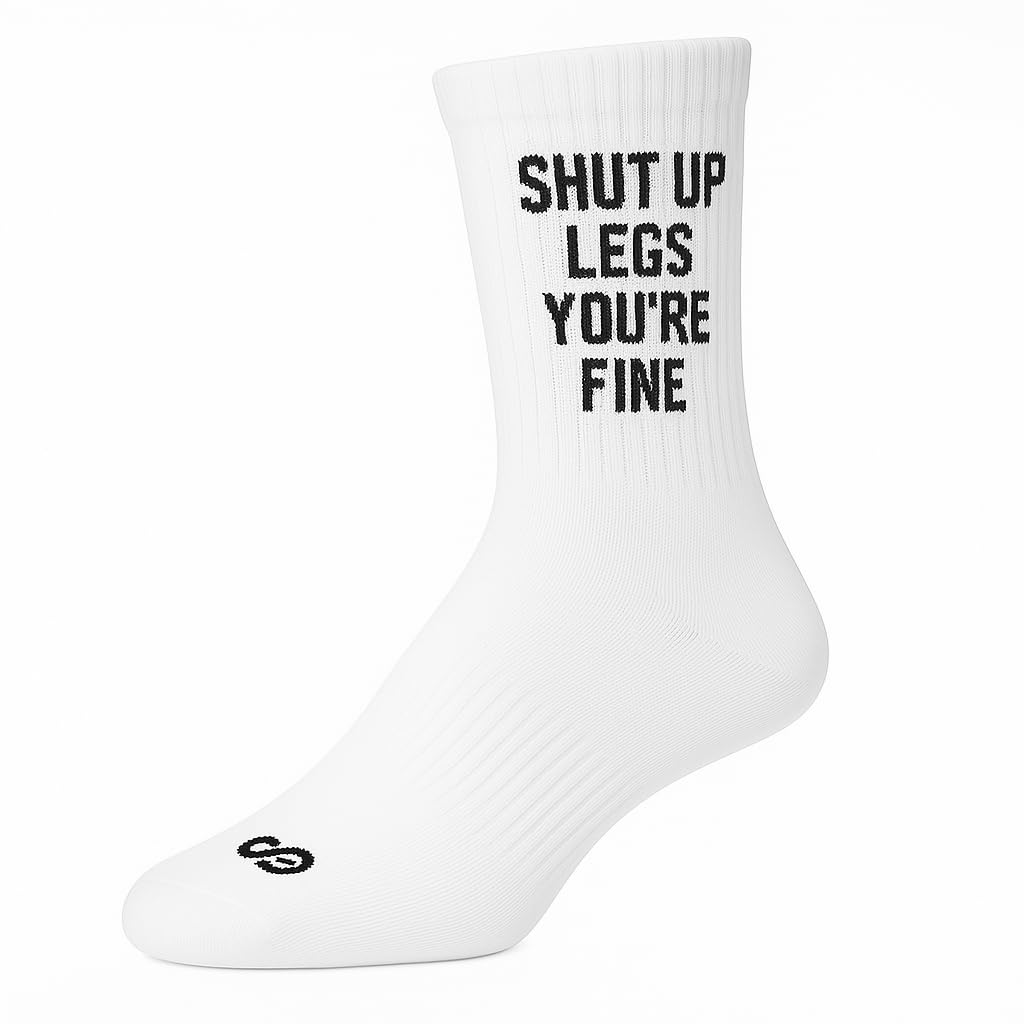 soul8 studio Soul8 Motivational Cotton Crew Socks – Inspirational Athletic, Gym & Running Socks with Affirmation Messages – Unisex Wear-picture-35