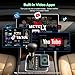 LAMTTO 3-in-1 Wireless Carplay Android Auto Adapter Built-in Net-Flix YouTube Tiktok Apps Magic AI Box Video Player with Dual-Band WiFi USB Drive for OEM Wired Car Play Cars
