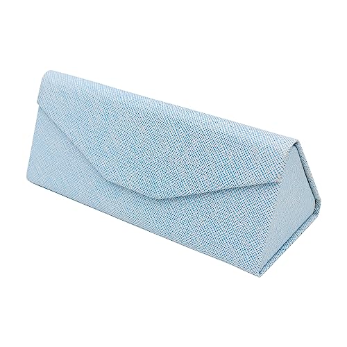 Image of Real Sic Glasses Case for Men and Women - Magnetic Folding Hard Shell Sunglass Holder - Inspired by Solid Color