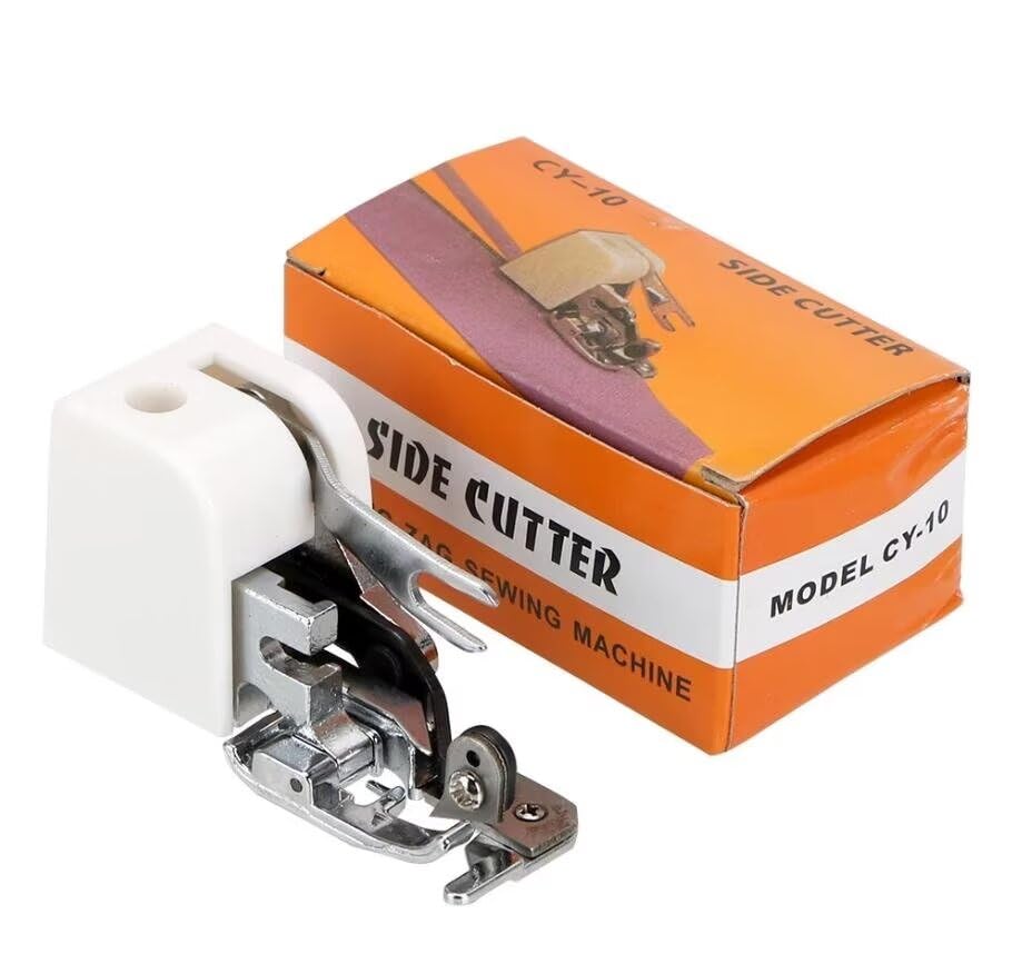 Pie prensatela cortador lateral para máquina de coser miniatura 1