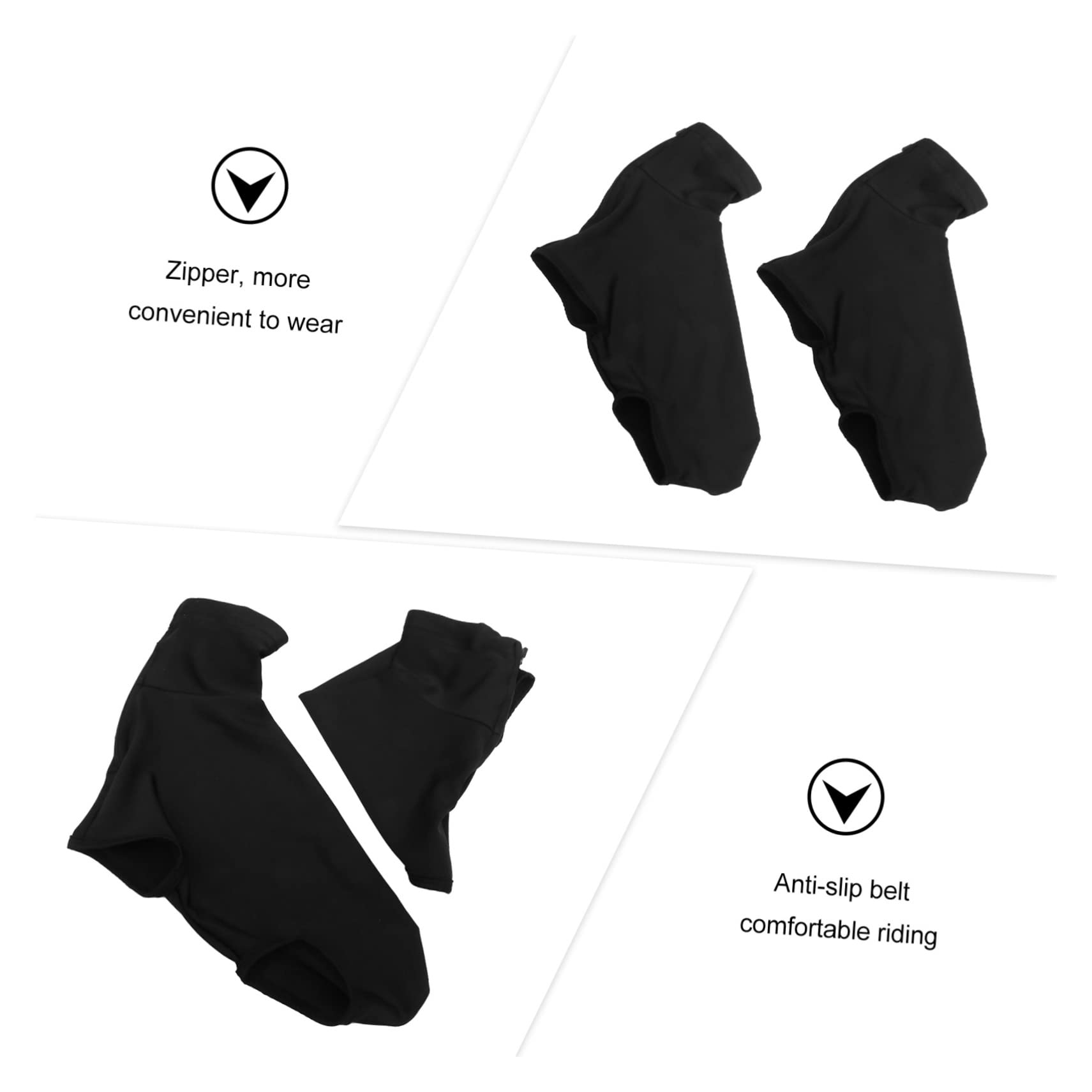 INOOMP 3 Piezas Cubierta del Zapato Chanclos Al Aire Libre Ciclismo Bicicleta Cubrezapatillas Ciclismo Cubierta Botas Lluvia Bike Hombres y Mujeres Juegos Invierno