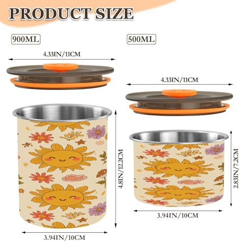 Envase Hermético para Café de Acero Inoxidable 30oz miniatura 2