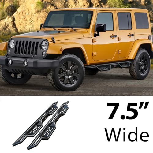 Estribos para Jeep Wrangler JK 2007-2018 HD Ridez miniatura 2