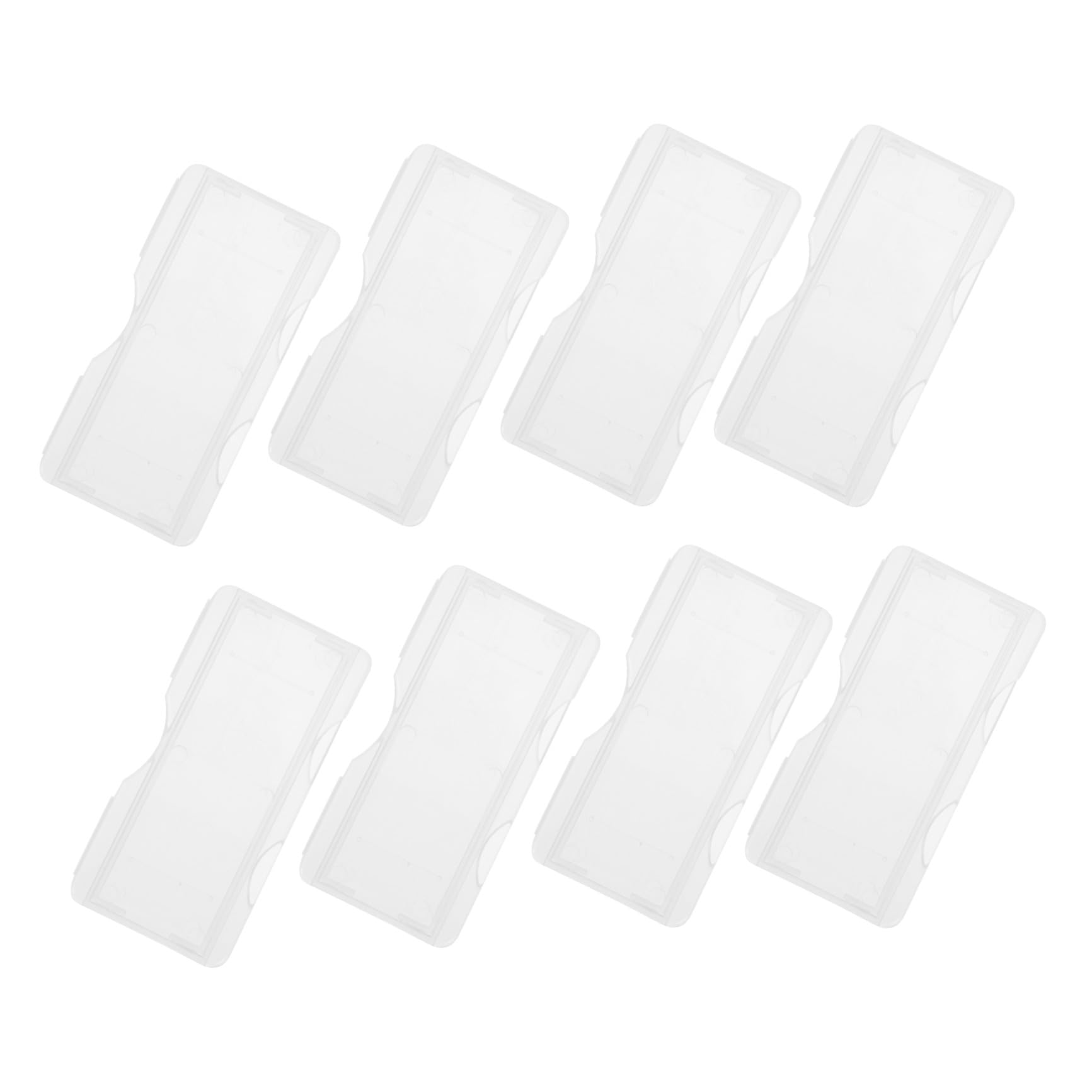 Scatola 100 Pezzi in Plastica Pp Porta Vetrini Microscopio e Chiusura Facile per Conservazione Laboratorio Microscopico Esperimenti