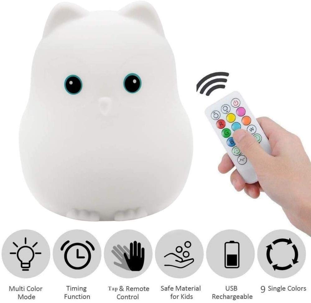 HTN - Luci Notturne Domestiche Per Bambini Lampade Ricaricabili Usb