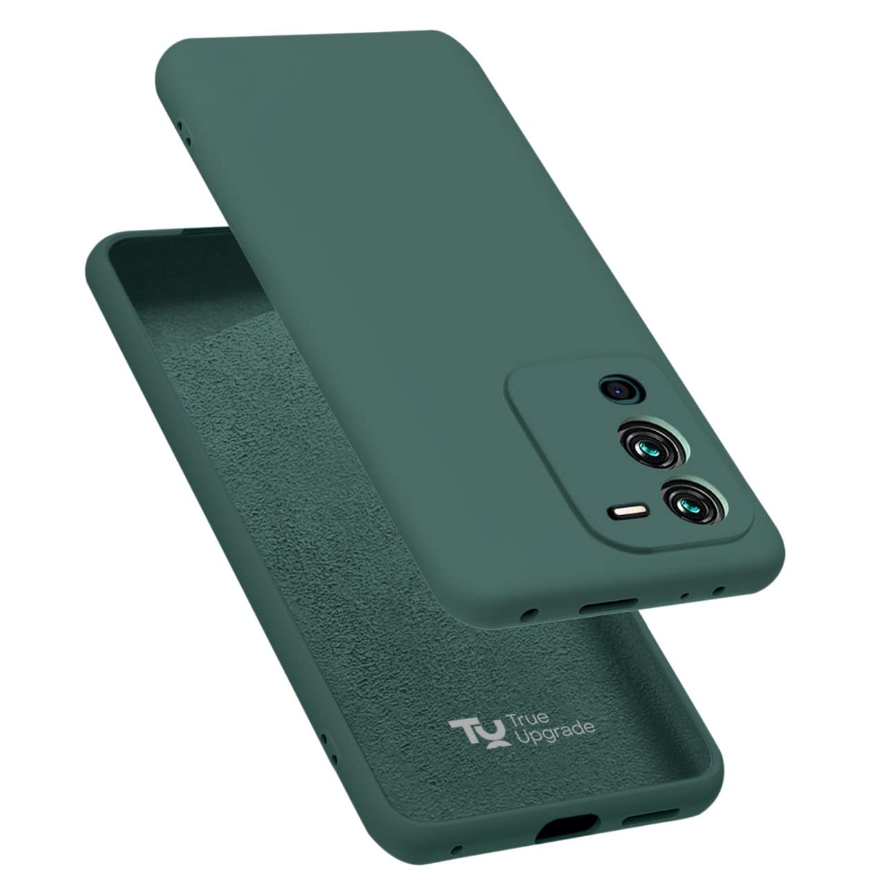 TRUEUPGRADE Silicone Back Case Cover Compatible with Vivo V25 Pro 5G Case Cover |Raised Lip Protection Back Case Cover for Vivo V25 Pro 5G - Green (B0BLLQMGVC) Amazon Price History, Amazon Price Tracker