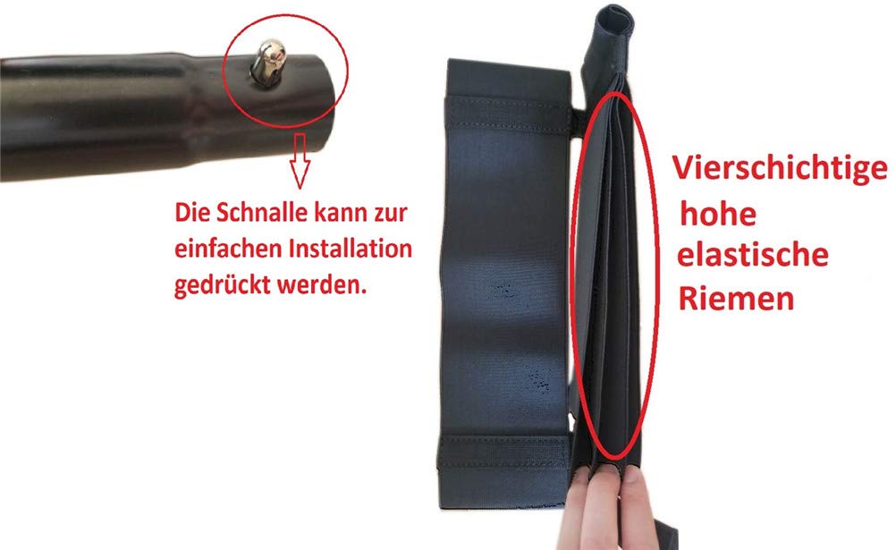 Sexmöbel - Sedia erotica per bondage, per coppie, carico della cinghia elastica, ca. 60 kg