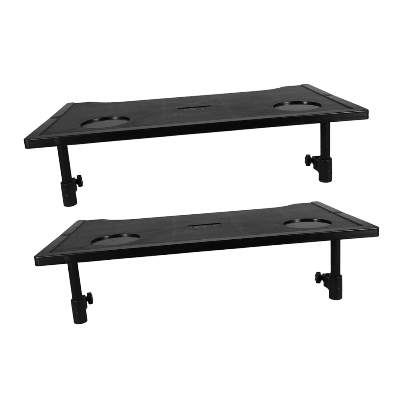 IWOWHERO Wheelchair Accessory Tray Table 2-Pieces Cup Holder for Seniors Car Seat Organizer