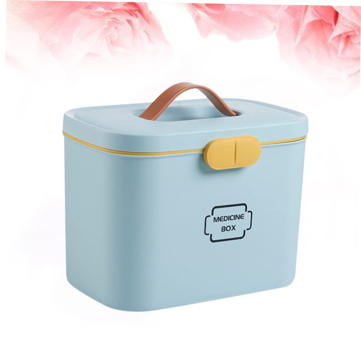 Boîte Organisateur De Stockage De Médicaments Conteneur Rose Étui D'Aide Pilule Médicaments Pot Congélateur Thermostat Mini Compartiment De Portable Bac D'Alimentation