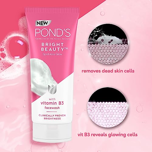 Image of POND'S Bright Beauty Spotless Glow Facewash With Vitamin B3 150G (Pack Of 2)